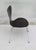 3107 Chair in Black with Upholstery by Arne Jacobsen for Fritz Hansen, 1997 For Sale - Image 6 of 13