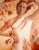 Undying Resolve in a Sure Loss by Dana Hawk | Oil and copper leaf on panel Portrait of a woman For Sale - Image 4 of 4