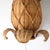 Wood Pineapple Wicker Wall Sconces, Set of 2 For Sale - Image 7 of 14