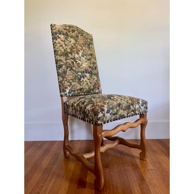 Late 20th Century Os De Mouton Dining Chairs Set of 6 For Sale In Philadelphia - Image 6 of 12