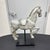 Late 20th Century Tang Dynasty Horse Silhouette on Stand For Sale - Image 5 of 12