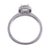 Early 21st Century 18k White Gold Diamond Engagement Ring, Size 7 For Sale - Image 5 of 5