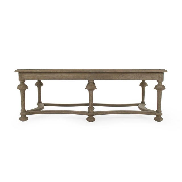 Elsa Coffee Table in Gray For Sale - Image 4 of 4