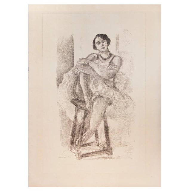Henri Matisse, La Danseuse sur un Tabouret, Lithograph, 1927 For Sale - Image 4 of 4