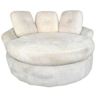 Mid-Century Adrian Pearsall Style Disc Lounge Chair For Sale