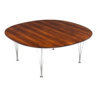 Superellipse Coffee Table by Piet Hein & Bruno Mathsson for Fritz Hansen, Denmark, 1968 For Sale