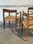 In Style of h.w. Klein for Bramin Rosewood Woven Cord Dining Chairs Set of 4 Danish Mid-Century Modern 1960s For Sale - Image 9 of 10