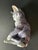 Traditional Royal Copenhagen Grey Tabby Cat Figurine (Model #340), Designed by Erik Nielsen. Cat Playing With Tail — Mid Century Danish Porcelain Figurine For Sale - Image 3 of 6