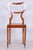 Wood Biedermeier Chair in Walnut Vener & Rattan, Austria, 1830s For Sale - Image 7 of 11