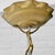 Metal Swedish Modern Pendant Lamp in Steel and Textile with Leaf Decor, 1940s For Sale - Image 7 of 8