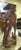 Wood Large Asian Wooden Sculpture of Fisherman, 1890s For Sale - Image 7 of 8
