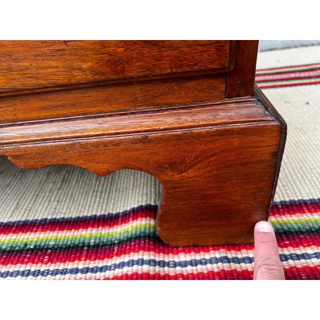 Brown A Antique Walnut Chippendale Chest of Drawers, Pennsylvania, Circa 1760s For Sale - Image 8 of 13