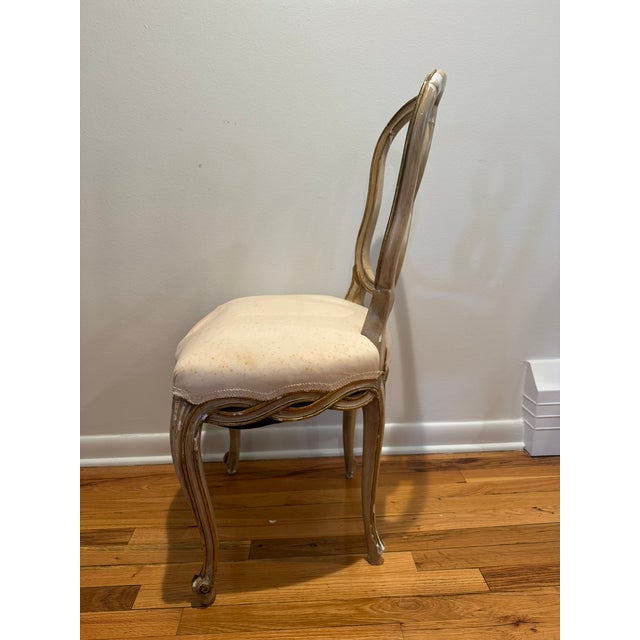 Set of 10 Italian Painted & Gilt Louis XV Style Dining Chairs For Sale - Image 17 of 18