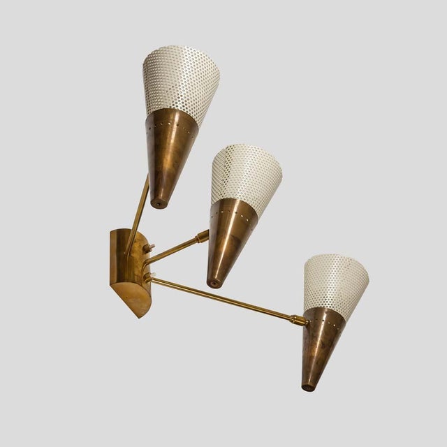 Metal JDV 3 Sconces by Diego Mardegan, Set of 2 For Sale - Image 7 of 11