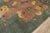 1920s Green Floral Modern Antique Chinese Art Deco Rug by Nichols Workshop 7'10''x9'2'' Wool Carpet For Sale - Image 4 of 12