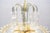 Gold 3-Tier Glass Tube Chandelier by Doria, 1960s For Sale - Image 8 of 13