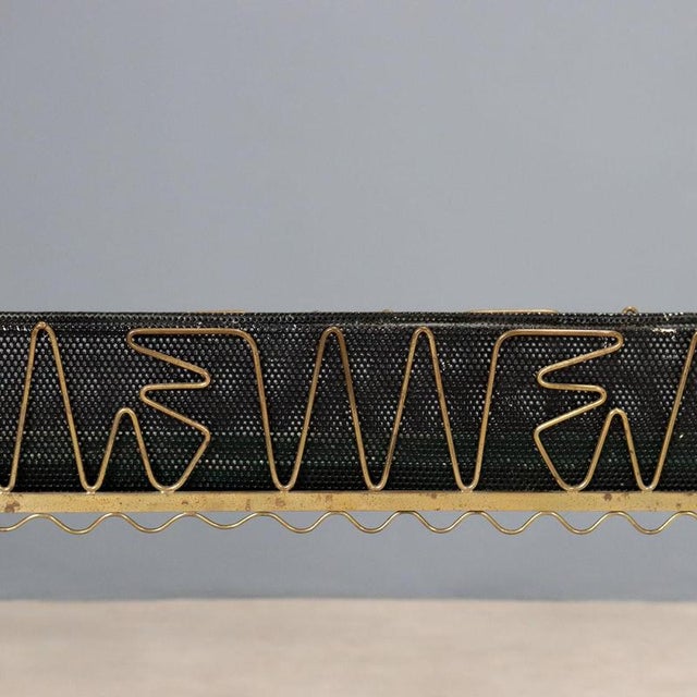 Brass & Enamel Planter, 1950s For Sale - Image 5 of 7