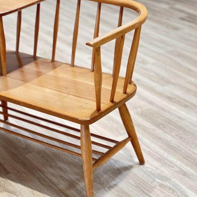 Ercol Telephone Seat by Lucian Ercolani, England, 1960s For Sale - Image 6 of 10