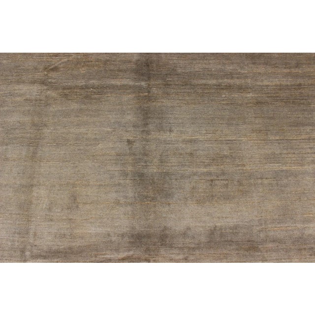 Modern Rug in Neutral Tones With Subdued Design by Keivan Woven Arts For Sale - Image 10 of 10