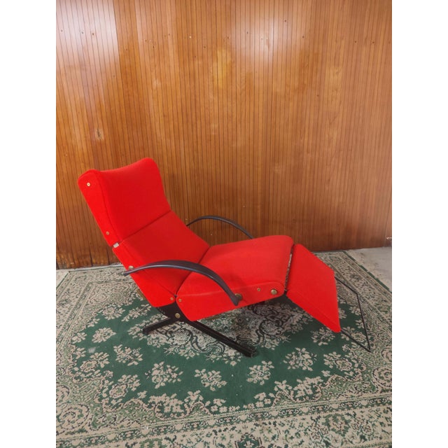 Mid-Century Modern Poltrona P40 Chair from Tecno, 1956 For Sale - Image 3 of 4