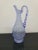 Turkish Art Glass Pitcher with Spiral Stripes For Sale - Image 6 of 6