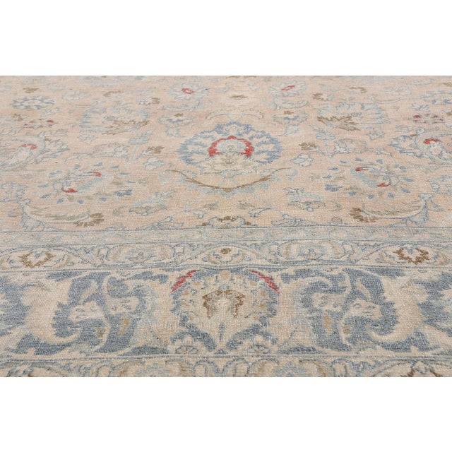 Early 20th Century Antique Persian Mashhad Rug, 09'09 X 13'02 For Sale - Image 5 of 10