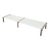 Konstantin Grcic for ClassiCon Glass & Stainless Steel Coffee Table – 63" For Sale