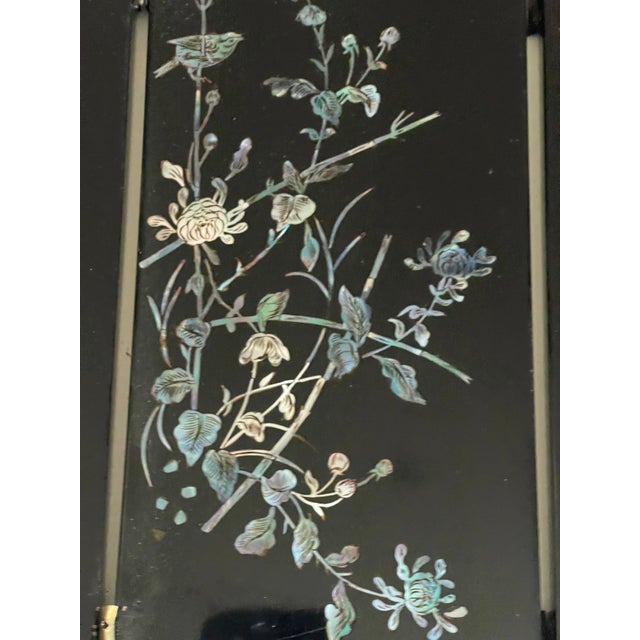 1920s Fab Chinese Chinoiserie Gold Koi Fish Table Screen For Sale - Image 9 of 9
