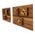 1920s Sculptural Wall Art – Antique Chinese Giltwood Openwork Panel Set, Pair For Sale
