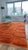 Textile Terracotta Orange Carved Wool Moroccan Beni Mrirt Rug For Sale - Image 7 of 15