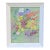 Vintage 1960s Original Botanical Still Life Painting Framed and Signed For Sale
