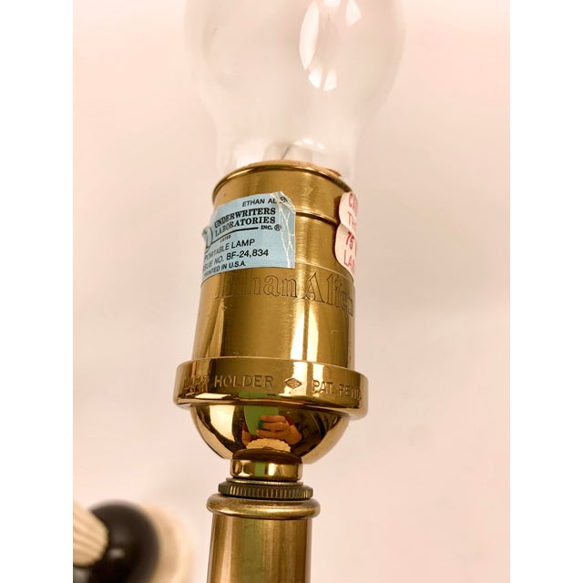 1980s Ethan Allen Postmodern Memphis Style Lamps - a Pair For Sale - Image 11 of 13