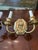 Metal Vintage E F Caldwell Style Pair Sconces Mid Century Design For Sale - Image 7 of 7