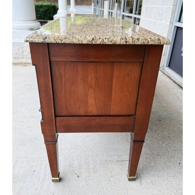 Late 20th Century Pair of Harden Nightstands With Granite Tops For Sale - Image 10 of 12