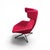 Vintage Lounge Chair in Red Wool by Alfredo Häberli, 2003 For Sale - Image 11 of 14