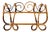 Italian Riviera Mid-20th Century Modern Cane, Rattan & Bamboo Wall Coat Rack, 1960s For Sale
