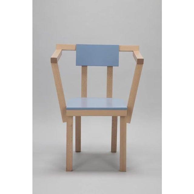 Not Yet Made - Made To Order Kaspa Azul Armchair by Clémence Seilles for Stromboli Design For Sale - Image 5 of 5