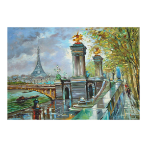 Francois Dubois Pont Alexandre 3 Signed & Numbered Giclee