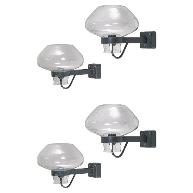 Wall Lamps attributed to Gunnar Asplund for Asea, 1950s, Set of 2 For Sale