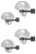 Wall Lamps attributed to Gunnar Asplund for Asea, 1950s, Set of 2 For Sale