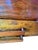 Brown Mid 20th Century Brutalist Style MCM Wood Bookcase Magazine Stand For Sale - Image 8 of 18