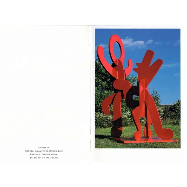 Keith Haring、No.73、希少画集画、新品額装付、状態良好 Keith Haring All-Over | The New York Historical