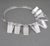 Judith Hendler Clear Acrylic Neck-Ring Choker Necklace For Sale In Atlanta - Image 6 of 18