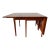 Vintage Henkel Harris Williamsburg-Style Solid Cherry Drop Leaf Dining Table For Sale