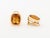 Modern Rose Gold and Citrine Clip Earrings For Sale In New York - Image 6 of 10