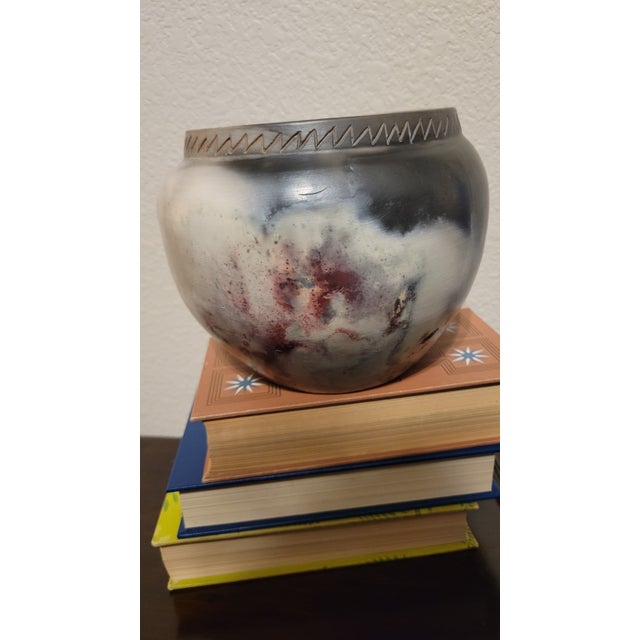 Small Vintage Vase From Savage Arts For Sale - Image 9 of 10