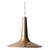 Metal Suspension Lamp in Satin Gold by Francesco Rota for Oluce For Sale - Image 7 of 7