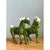 Mid 20th Century Vintage Green Ceramic Horse Figurines For Sale - Image 5 of 12
