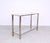 Vintage Glass and Metal Console Table by Pierre Vandel, 1970s For Sale - Image 12 of 12