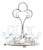 Cruet with Silver Frame and Two Cut Glass Cruets, Set of 3 For Sale